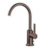 Tvättställsblandare Dornbracht VAIA med spakgrepp, lyftventil och svängbar pip 167 mm Borstad Dark Bronze