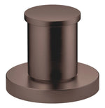 Tvåvägsomkastare Dornbracht META för badkarskant Borstad Dark Bronze