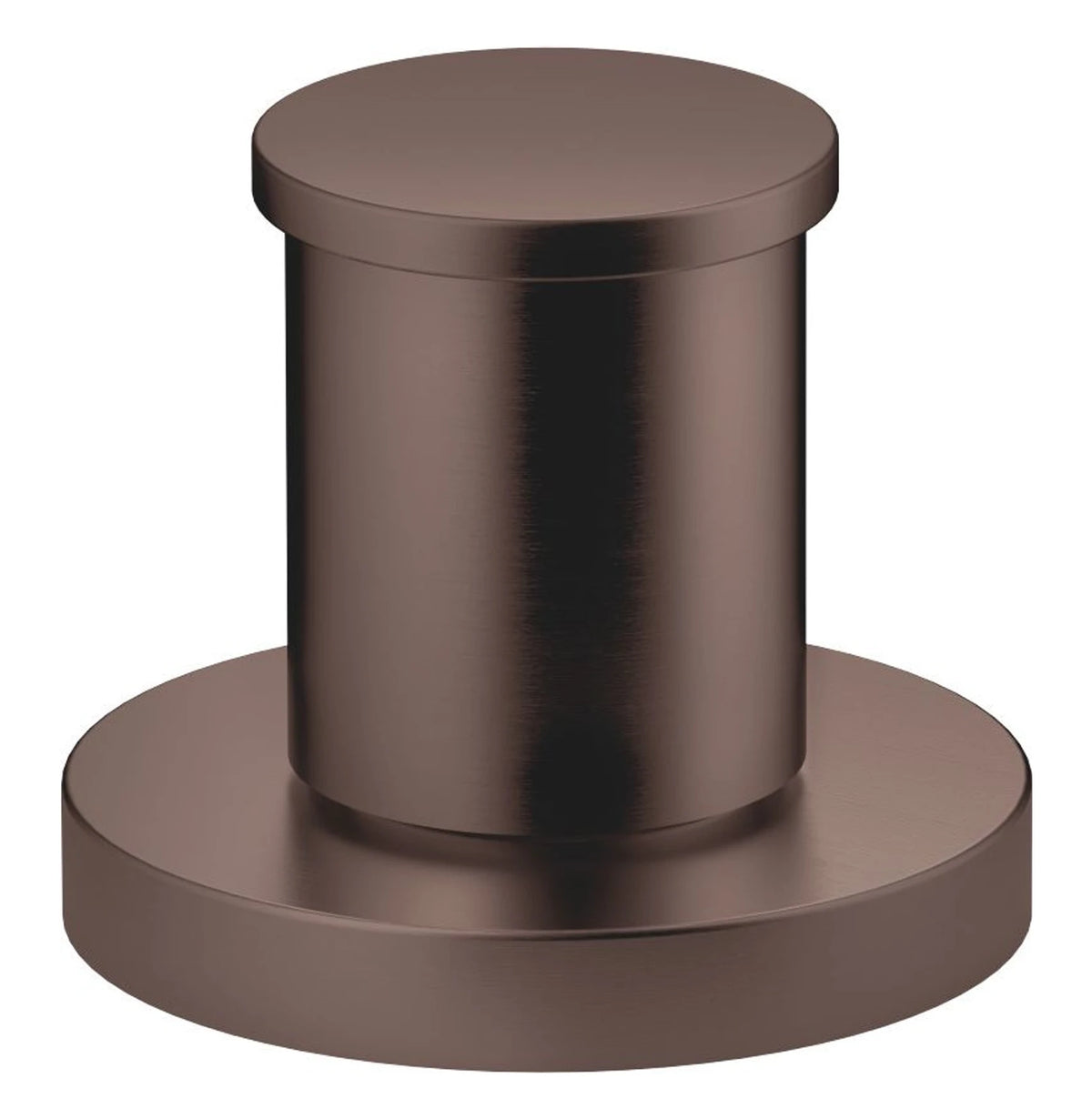 Tvåvägsomkastare Dornbracht META för badkarskant Borstad Dark Bronze