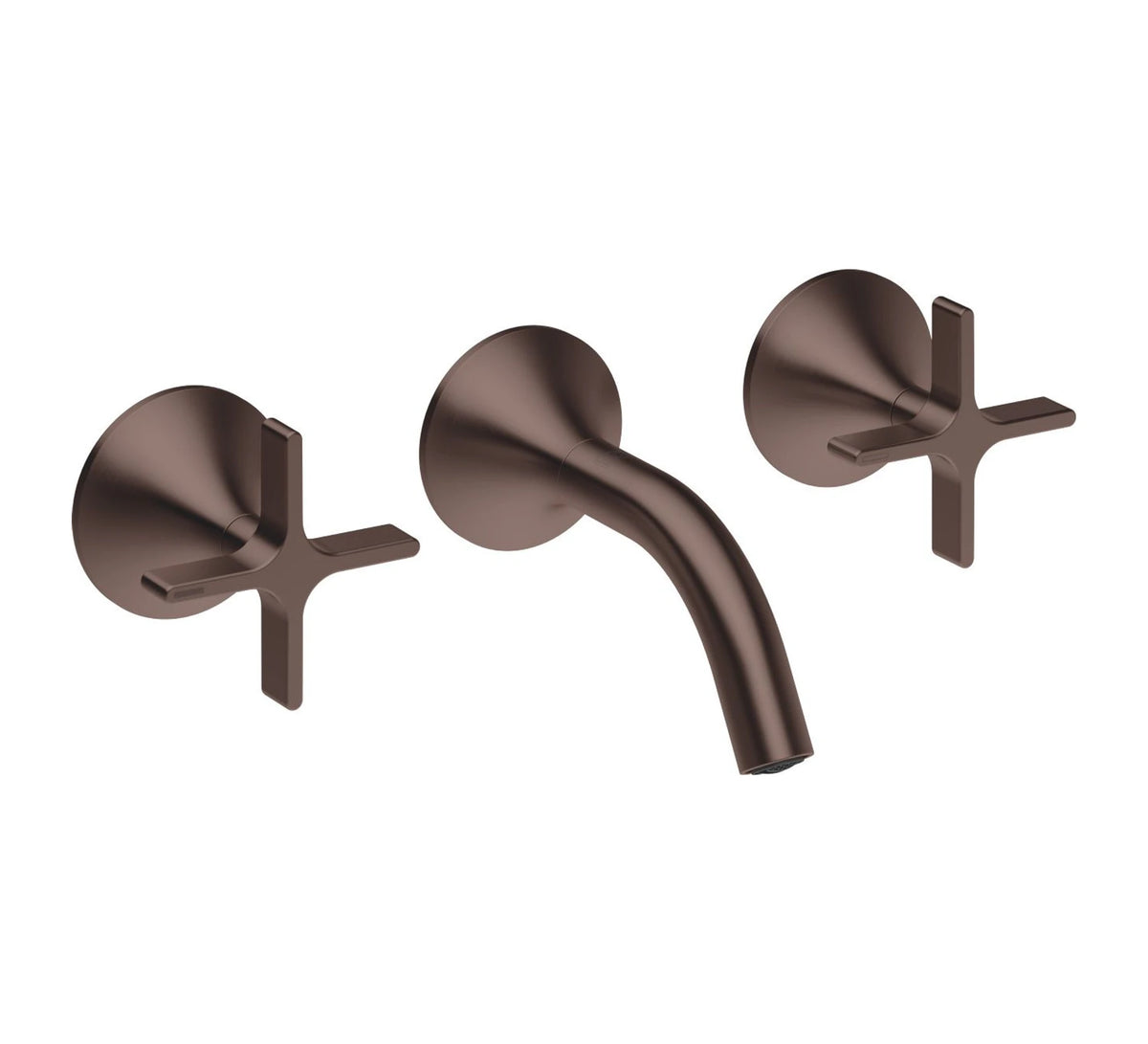 Väggblandare Dornbracht VAIA till tvättfat Borstad Dark Bronze