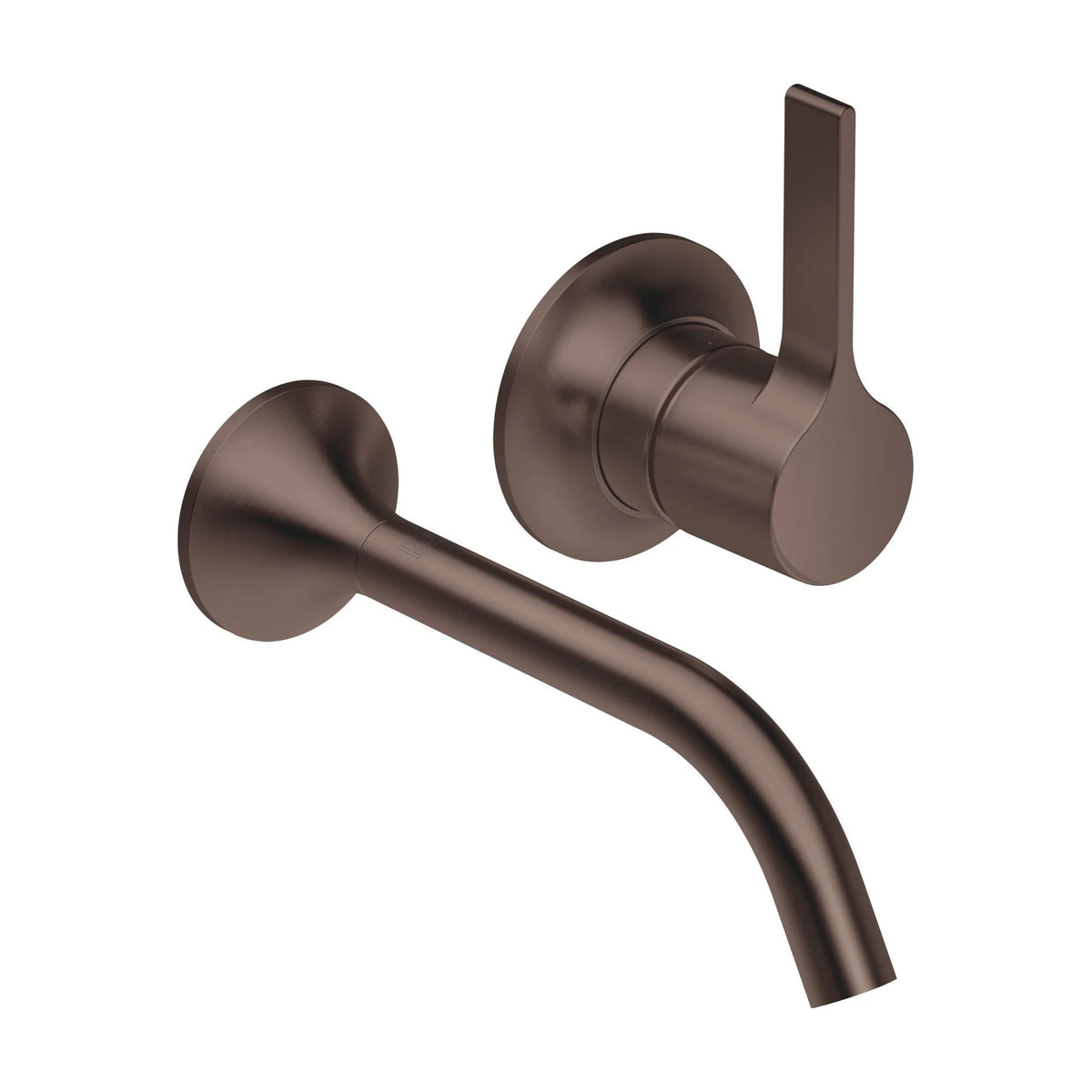 Väggmonterad engreppsblandare Dornbracht VAIA till tvättfat 190 mm Borstad Dark Bronze