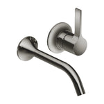 Väggmonterad engreppsblandare Dornbracht VAIA till tvättfat 190 mm Dark Chrome