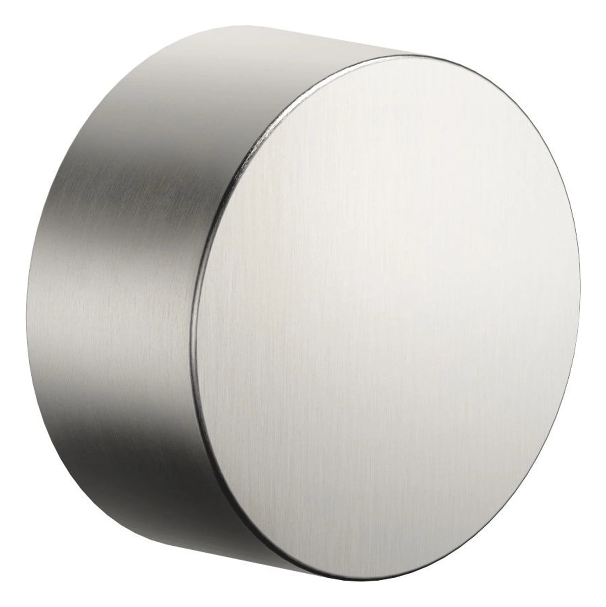 Väggventil Dornbracht 1/2" med vred Ø 60 mm Borstad Platina