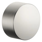 Väggventil Dornbracht 1/2" med vred Ø 60 mm Borstad Platina