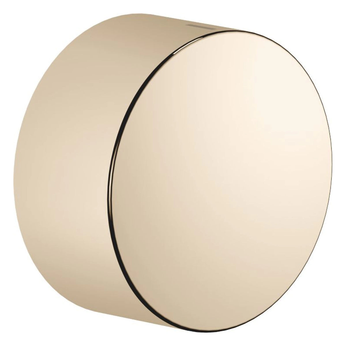 Väggventil Dornbracht 1/2" med vred Ø 60 mm för varmvatten Champagne