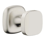 Väggventil Dornbracht COYA 3/4" med kvadratiskt grepp Borstad Platina