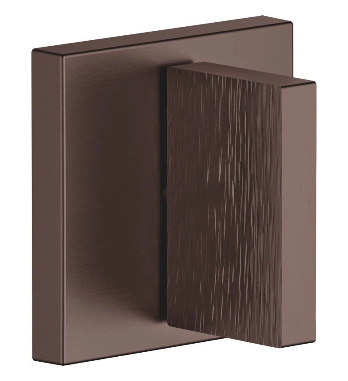 Väggventil Dornbracht MEM 1/2" med linjär struktur Borstad Dark Bronze