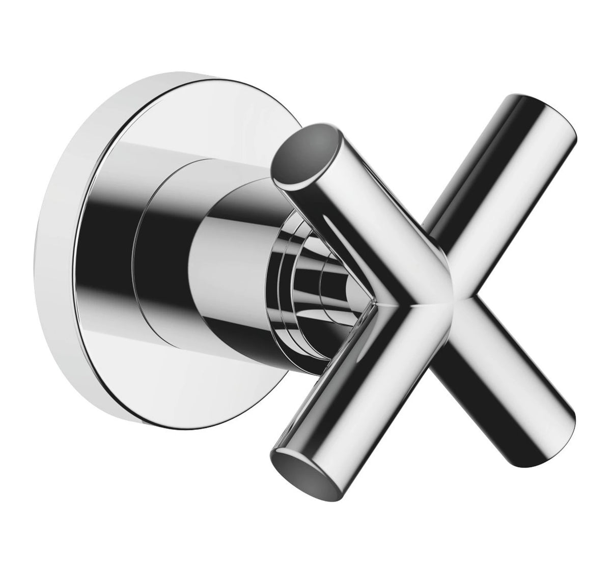 Väggventil Dornbracht TARA 1/2" med kryssgrepp Krom