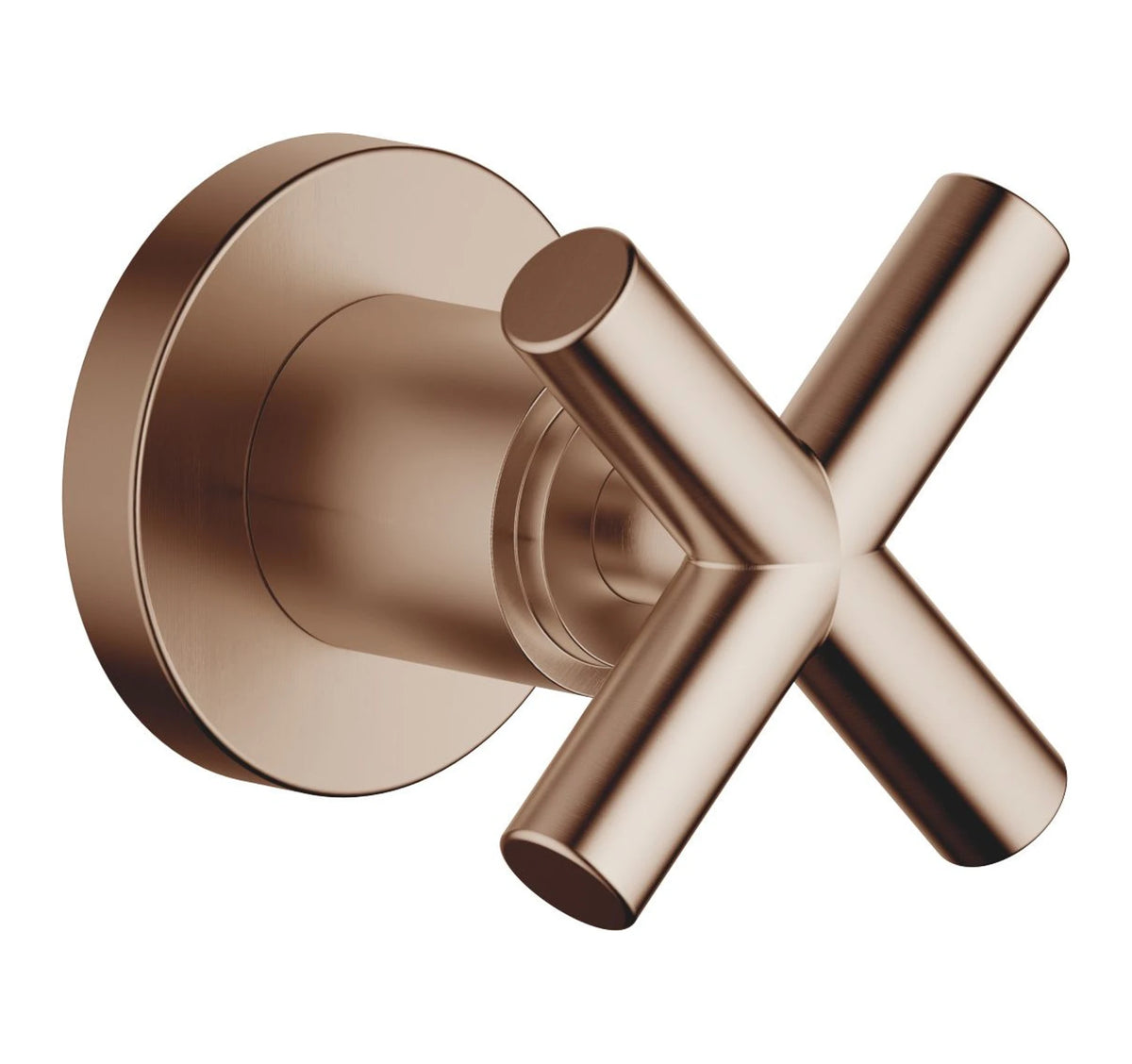 Väggventil Dornbracht TARA 3/4" med kryssgrepp Borstad Brons