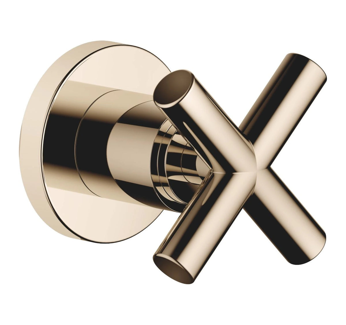 Väggventil Dornbracht TARA 3/4" med kryssgrepp Champagne