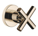 Väggventil Dornbracht TARA 3/4" med kryssgrepp Champagne