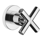 Väggventil Dornbracht TARA 3/4" med kryssgrepp Krom