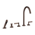 Dornbracht VAIA femhål spakgrepp Borstad Dark Bronze badkarsblandare