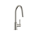 Köksblandare Dornbracht VAIA Pull-down med duschfunktion Borstad Platina