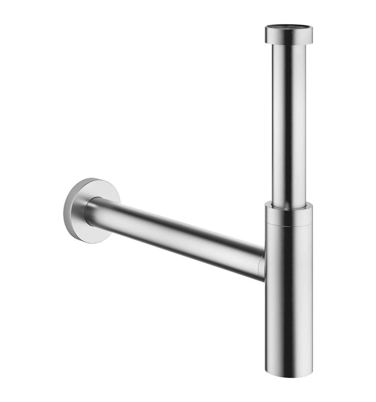 Vattenlås Dornbracht 1 1/4 täckbricka Ø 70 mm Borstad Krom