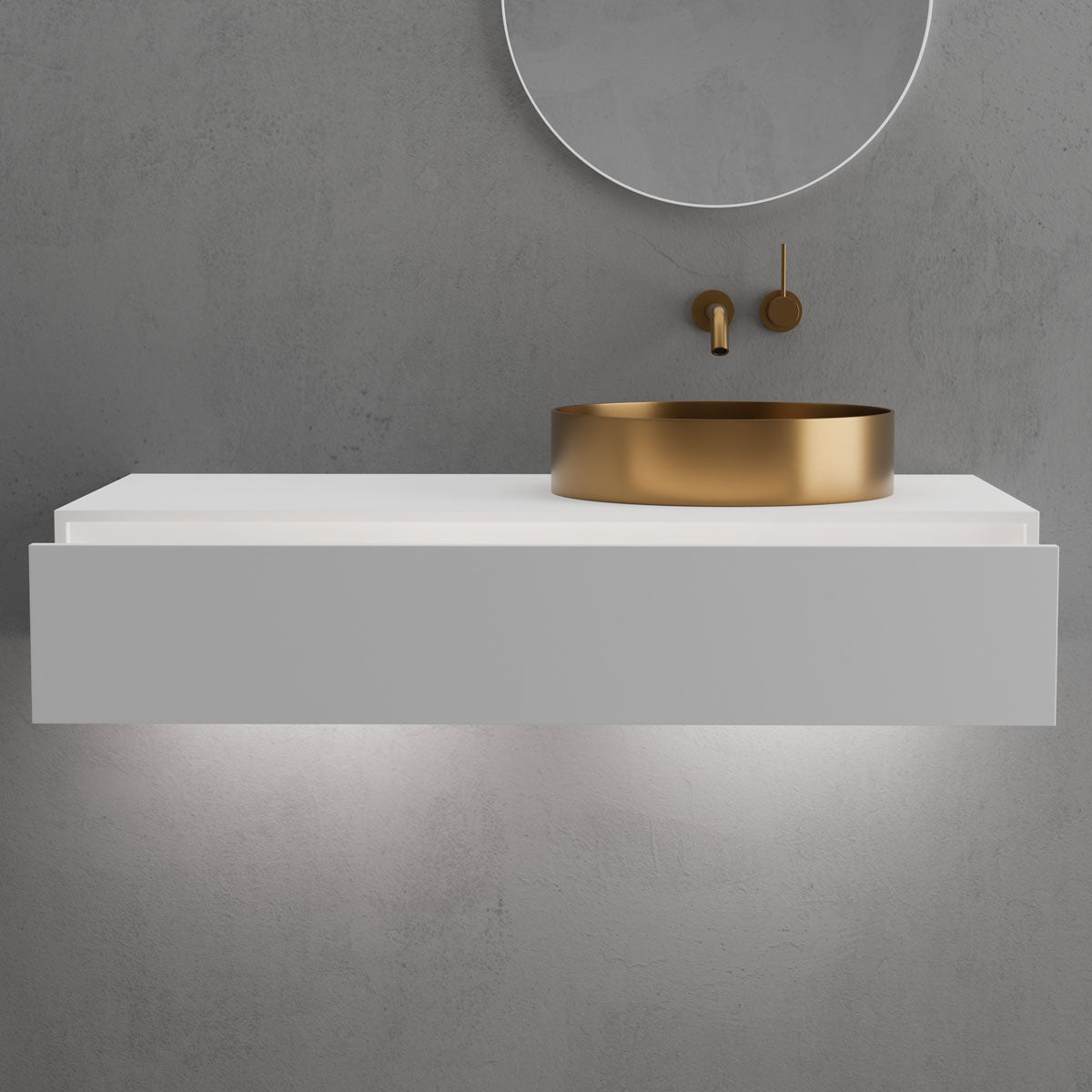 Låd- och underbelysning Scandtap Solid P1000