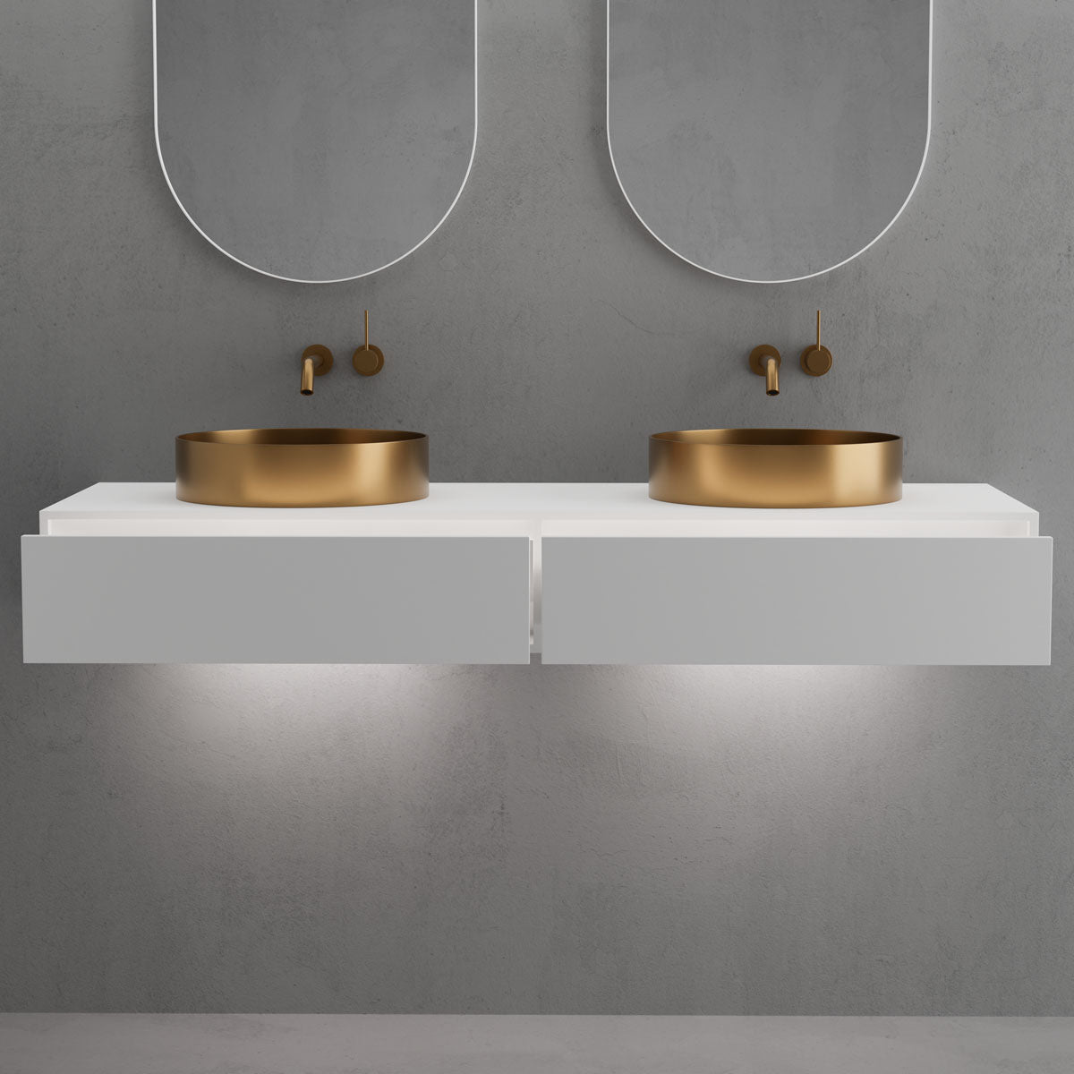 Låd- och underbelysning Scandtap Solid P1400