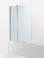 Badkarsvägg Duschbyggarna Bad Modell 86, 700x1500 mm, Kromoptik