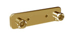 Blandarfäste Duschbyggarna c/c 160 mm för utanpåliggande rördragning, Guld
