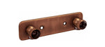 Blandarfäste Duschbyggarna c/c 160 mm för utanpåliggande rördragning, Koppar