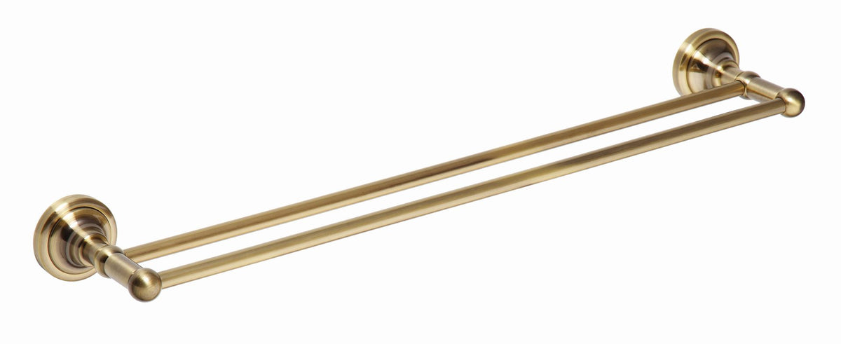 Handdukshängare Duschbyggarna Classic Brons Dubbel C1213