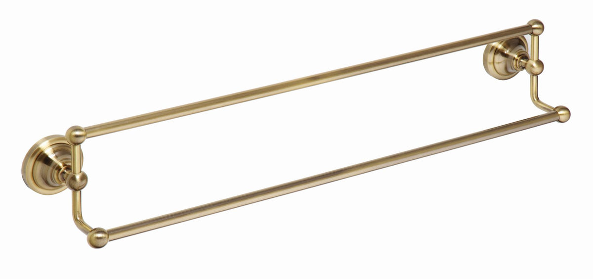Handdukshängare Duschbyggarna Classic Brons Dubbel C1214