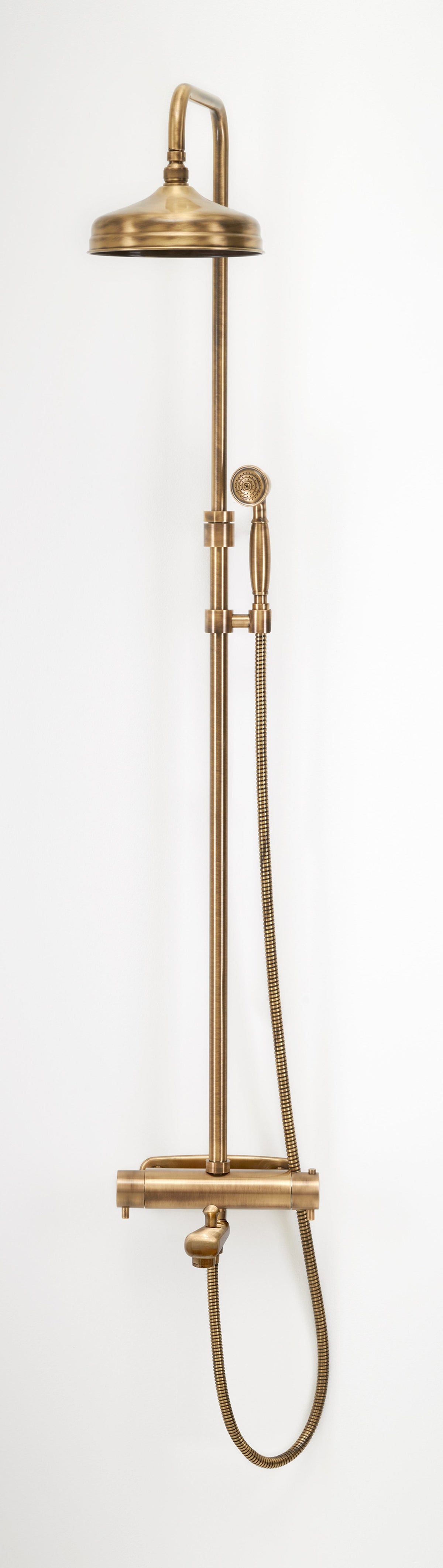 Takdusch Duschbyggarna Colour Line för Badkar Brons, 150 mm