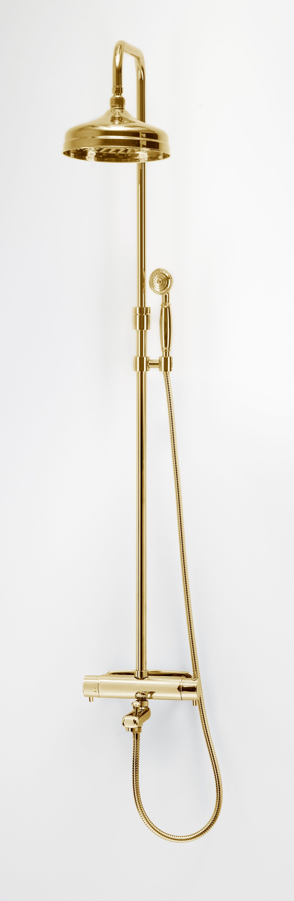 Takdusch Duschbyggarna Colour Line för Badkar Guld