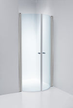 Duschdörrar Duschbyggarna Corny de Luxe Nisch, 910-970 mm, Kromoptik, Klarglas