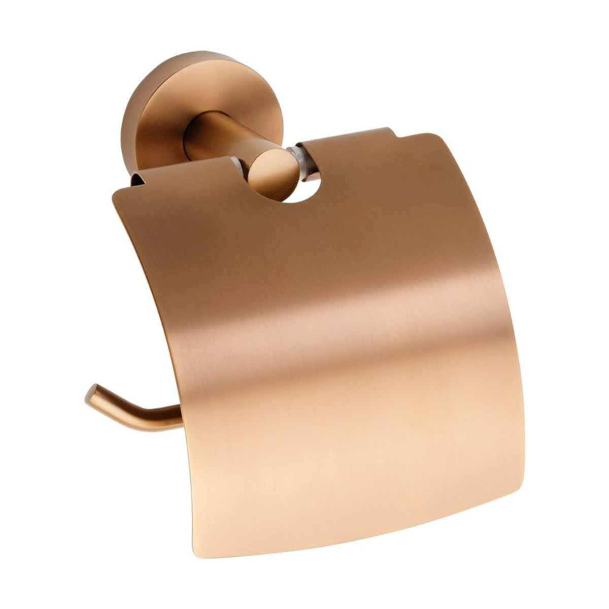 Toalettpappershållare Duschbyggarna Dark Rose Matt med Lock