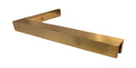 Stabiliserande stag Duschbyggarna Design L-stag, Brushed gold, Vänster