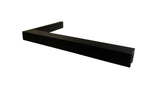 Stabiliserande stag Duschbyggarna Design L-stag, Svart matt, Vänster