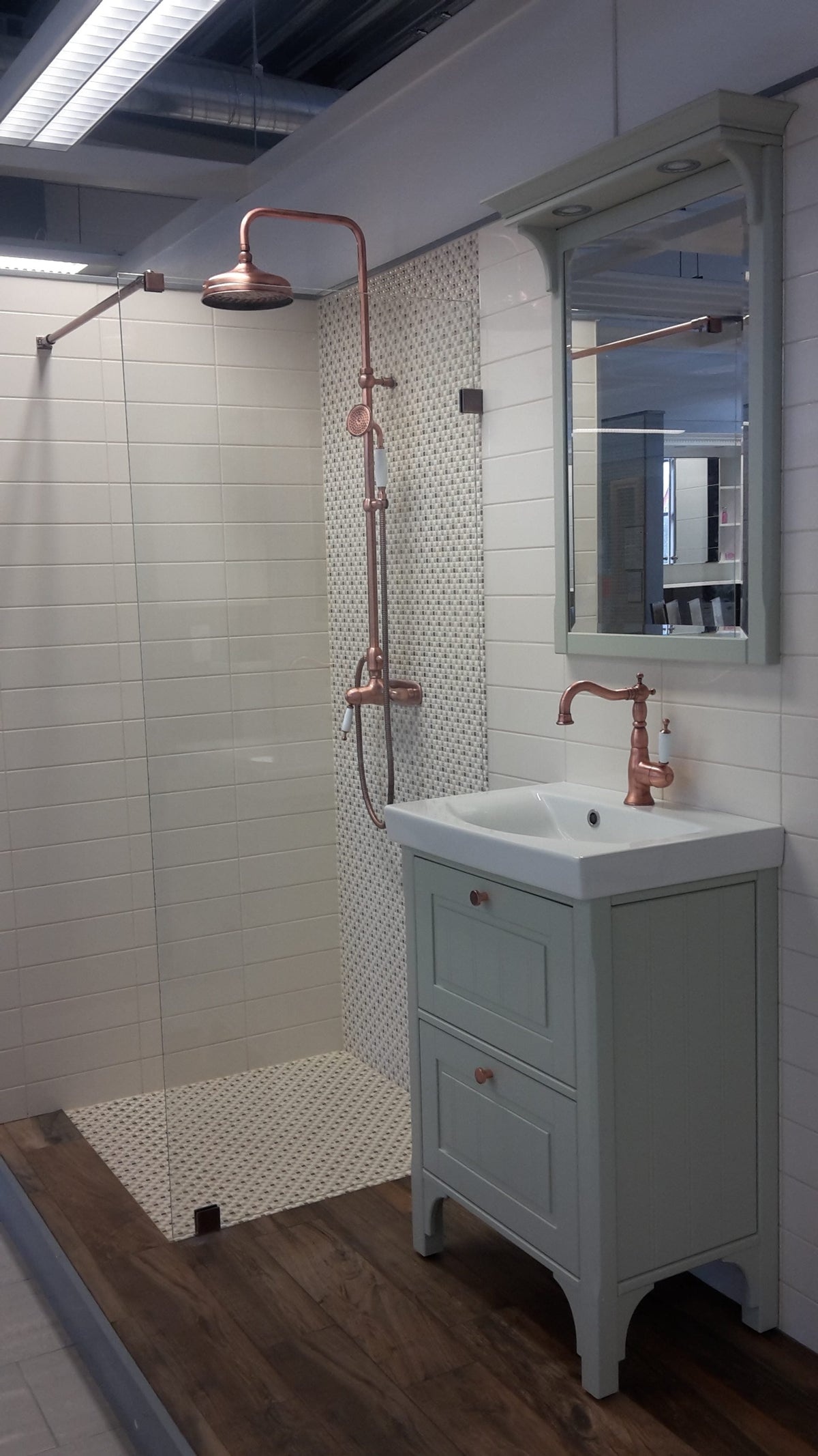 Duschvägg Duschbyggarna Design Skärmvägg måttbeställd