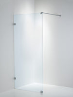 Duschvägg Duschbyggarna Design Skärmvägg, 690x1913 mm, Krom, Klarglas 6 mm
