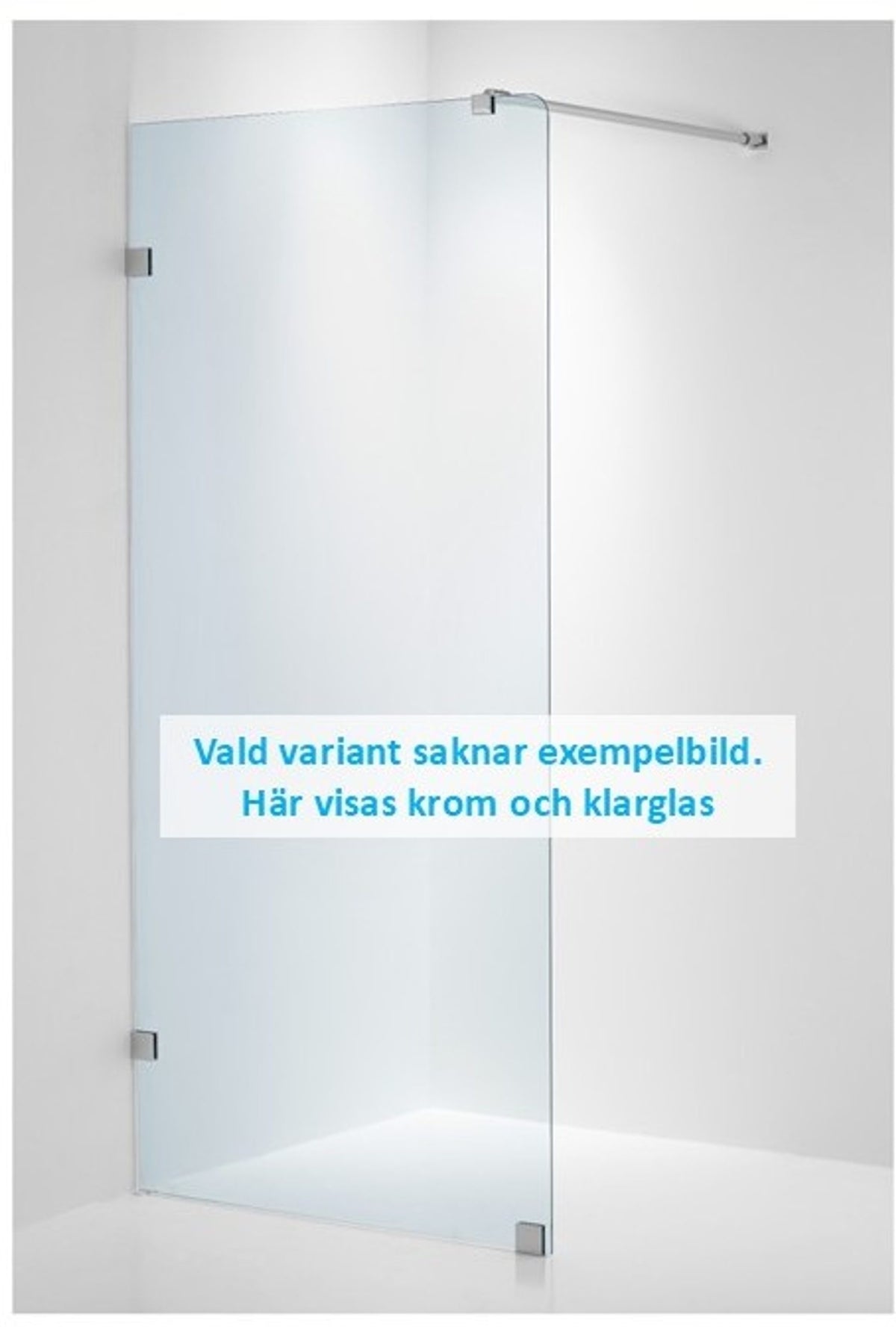 Duschvägg Duschbyggarna Design Skärmvägg Rundat Hörn, 890x1913 mm, vänster, Brons, Klarglas 6 mm