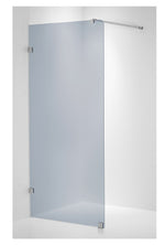 Duschvägg Duschbyggarna Design Skärmvägg Rundat Hörn måttbeställd, Vänster, Krom, Gråtonat 6 mm