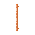 Handdukstork Duschbyggarna Dexter Orange