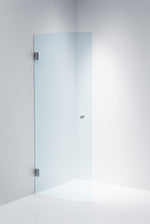 Duschdörr Duschbyggarna Halv Corny Design, Vänsterhängd, 660 mm, Krom