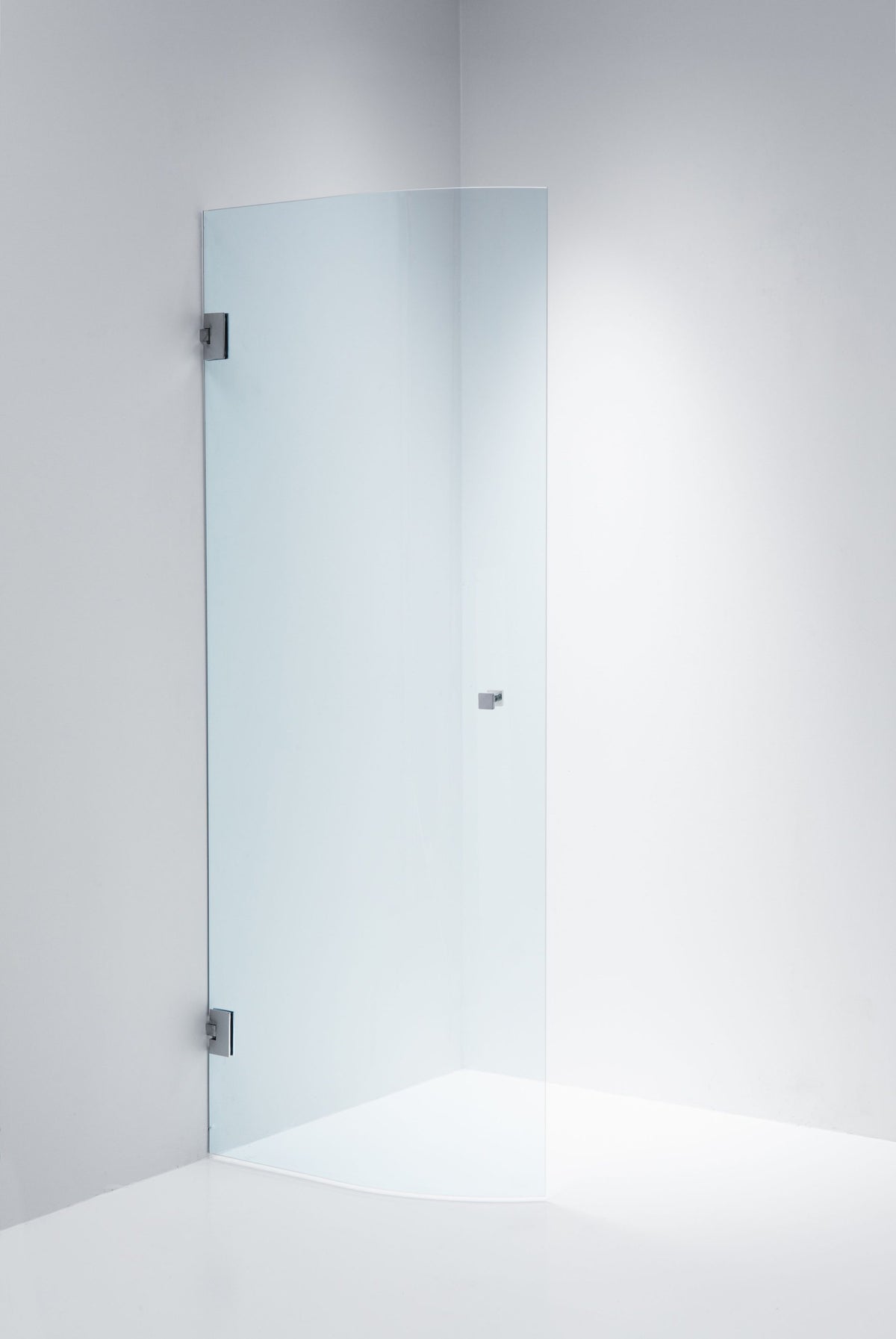 Duschdörr Duschbyggarna Halv Corny Design, Vänsterhängd, 660 mm, Krom