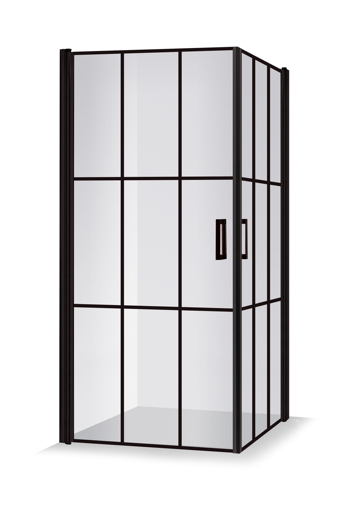 Duschhörna Duschbyggarna Industrial Decor Twin Cube, 