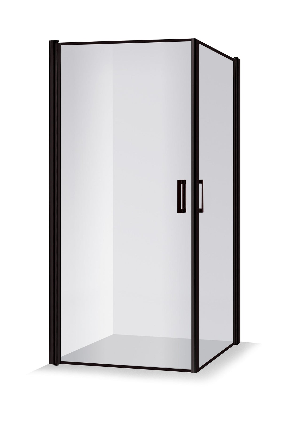 Duschhörna Duschbyggarna Industrial Decor Twin Frame, 800 x 800