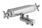 Badkarsblandare Duschbyggarna Ladymix Termostat Krom, 160 mm
