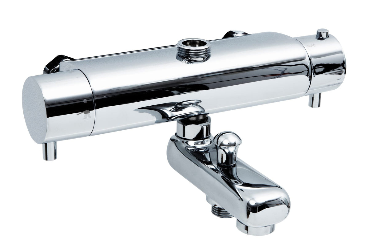 Badkarsblandare Duschbyggarna Mix Termostat för Takdusch Koppar, 160 mm