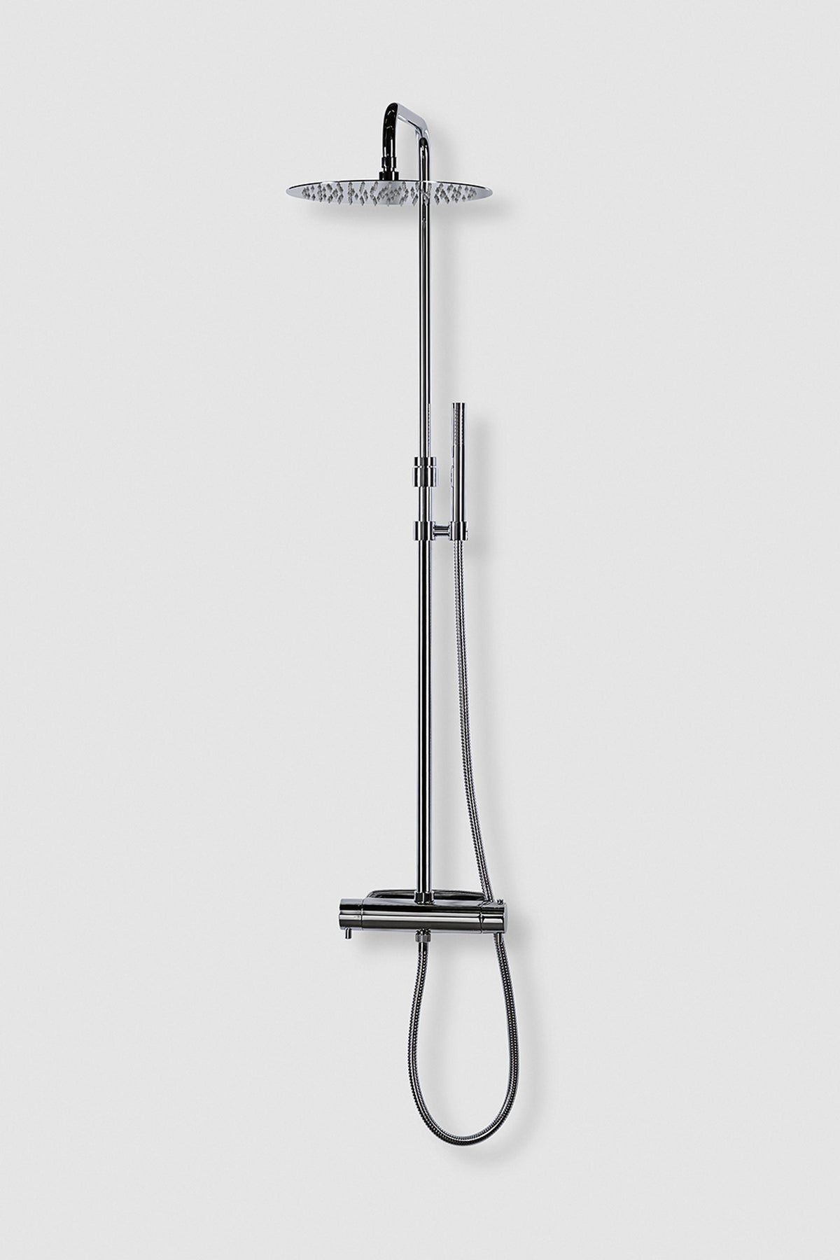 Takdusch Duschbyggarna Orion 300 med Termostatblandare Krom, 160 mm