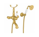 Badkarsblandare Duschbyggarna Oxford Brushed Gold