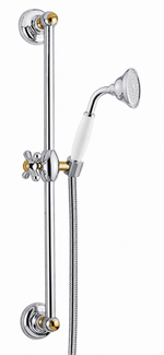 Duschset Duschbyggarna Oxford Krom/Guld