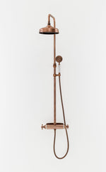 Takdusch Duschbyggarna Oxford med Termostatblandare Koppar, 160 mm