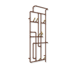 Handdukstork Duschbyggarna Pajak Elektrisk, Naturkoppar, 1723 mm, 631 mm, Höger