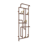 Handdukstork Duschbyggarna Pajak Elektrisk, Naturkoppar, 1723 mm, 631 mm, Vänster