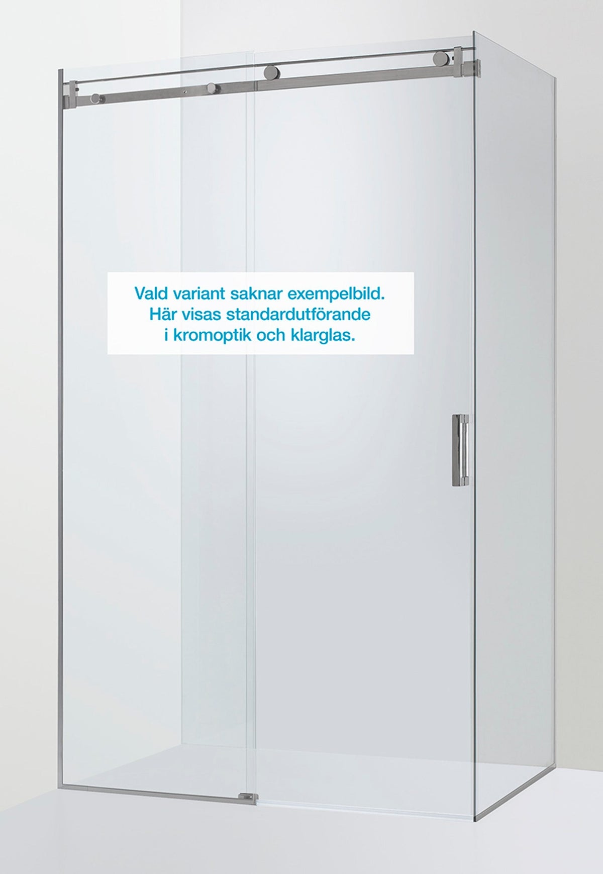 Duschhörna Duschbyggarna Palladium Hörna med Skjutdörr måttbeställd, Vänsterhörn, Svart matt, Bruntonat